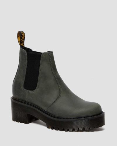 Botas Chelsea Dr Martens Rometty Moldova Cuero Platform Para Mujer DR8645Z